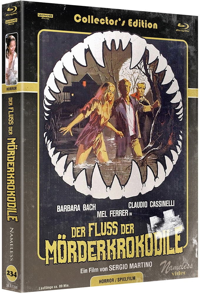 FLUSS DER MÖRDERKROKODILE, DER (4K UHD+Blu-Ray) - Cover C - Mediabook - Limited 555 Edition