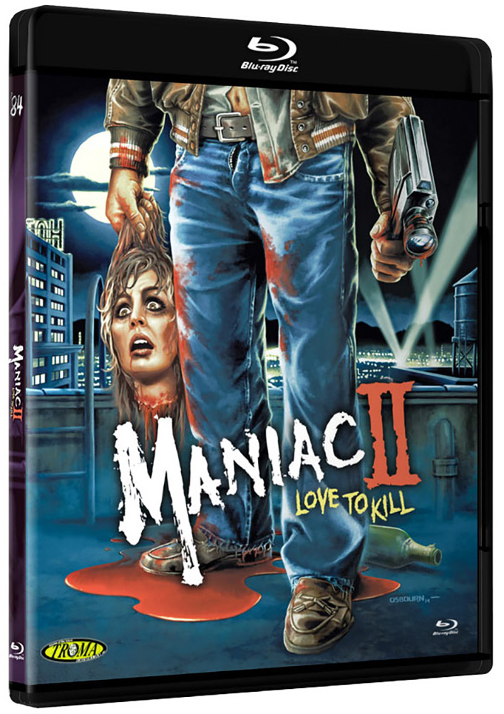 MANIAC 2 - LOVE TO KILL (FANATIC) (Blu-Ray) - Troma Cult Collection