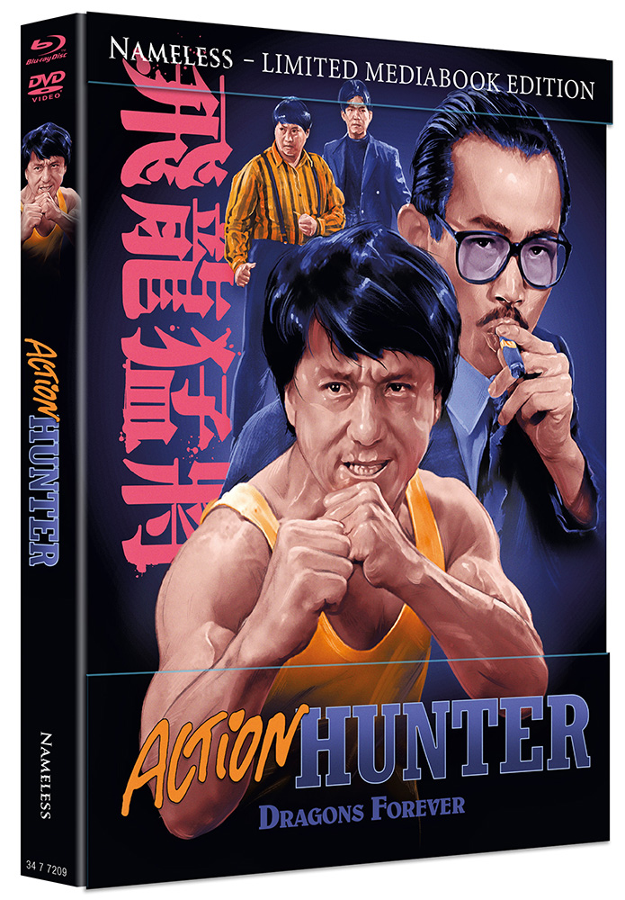 ACTION HUNTER (4K UHD+Blu-Ray) - Cover A - Mediabook - Limited 500 Edition