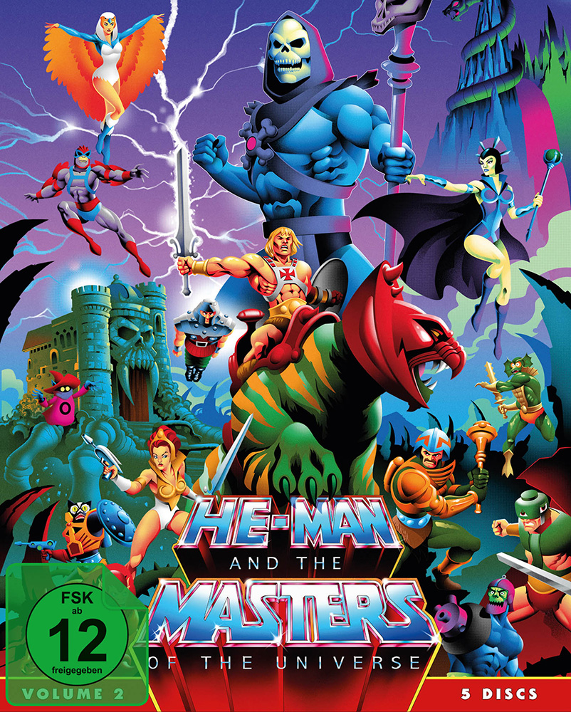 HE-MAN AND THE MASTERS OF THE UNIVERSE (1983) - Volume 2 (Blu-Ray) (5Discs)