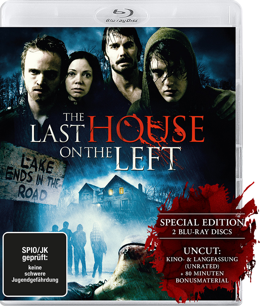LAST HOUSE ON THE LEFT, THE (Blu-Ray) (2Discs) - Remake - Kino- & Langfassung