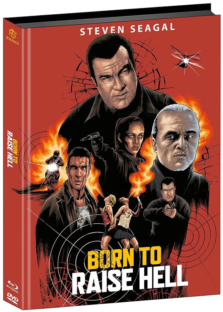 BORN TO RAISE HELL (Blu-Ray+DVD) (3Discs) - Cover B - Mediabook - Limited 111 Edition