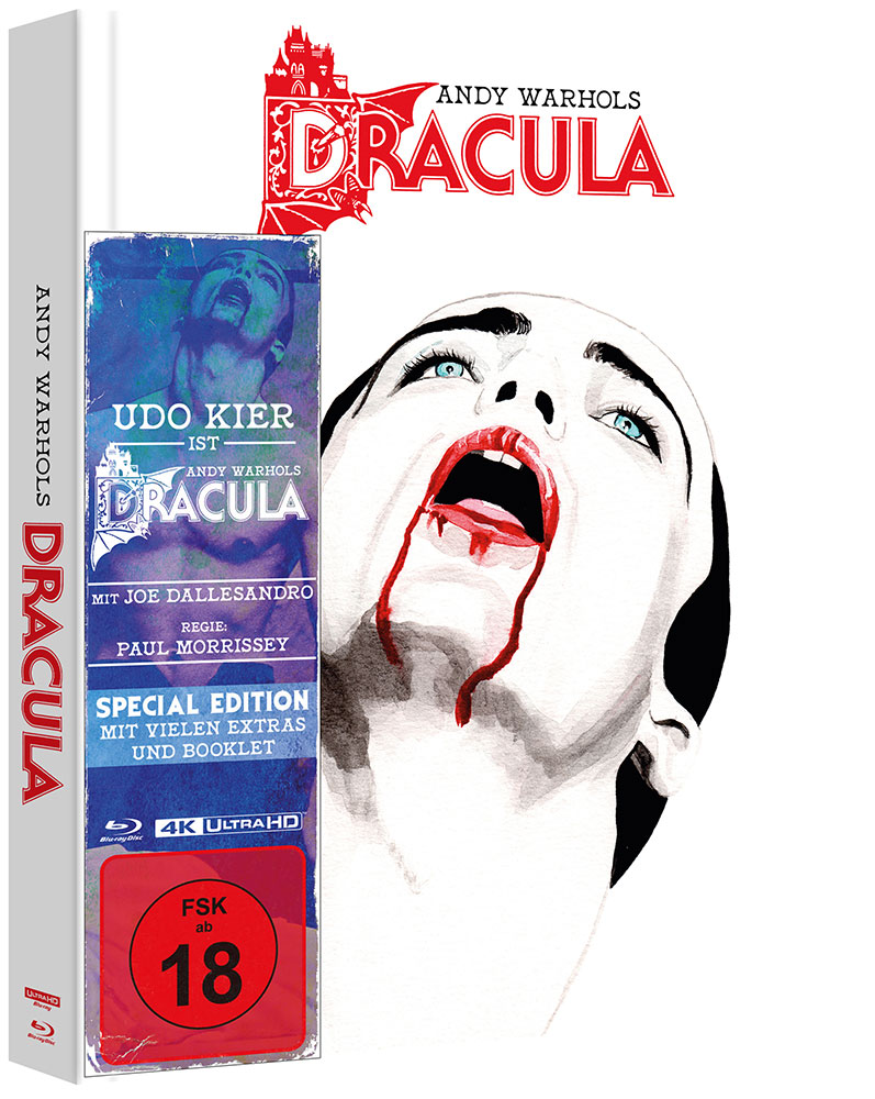 ANDY WARHOLS DRACULA (4K UHD+2Blu-Ray) - Cover B - Mediabook - Limited Edition