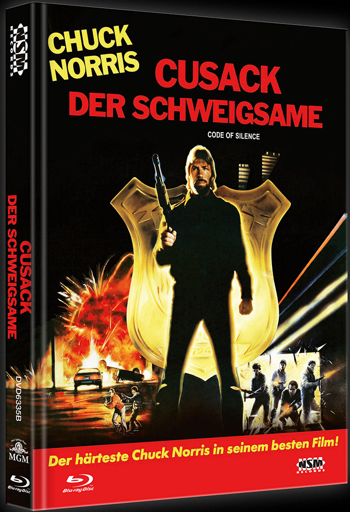 Cusack - Der schweigsame (BD+DVD) - B - Mediabook 222/333