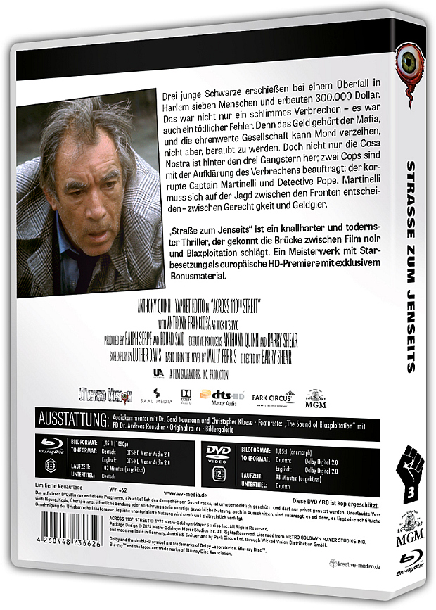 STRASSE ZUM JENSEITS (Blu-Ray+DVD) - Black Cinema Collection #03 (Neuauflage)