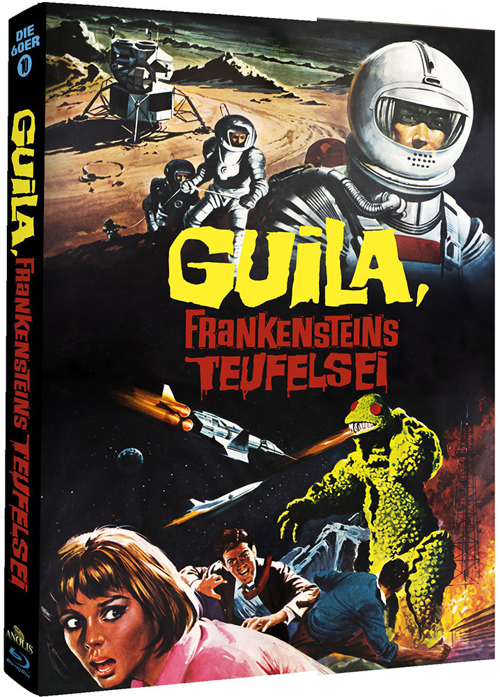 GUILA, FRANKENSTEINS TEUFELSEI (Blu-Ray) - Cover D - Mediabook - Limited  199Edition