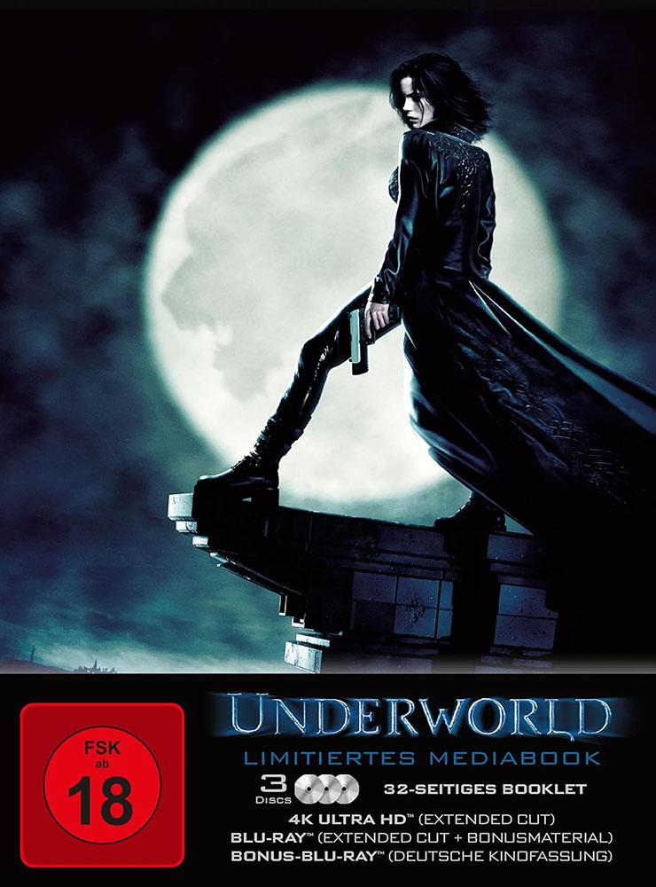 xUNDERWORLD - Extended Cut (4K UHD+2Blu-Rays) - Limited Mediabook Edition