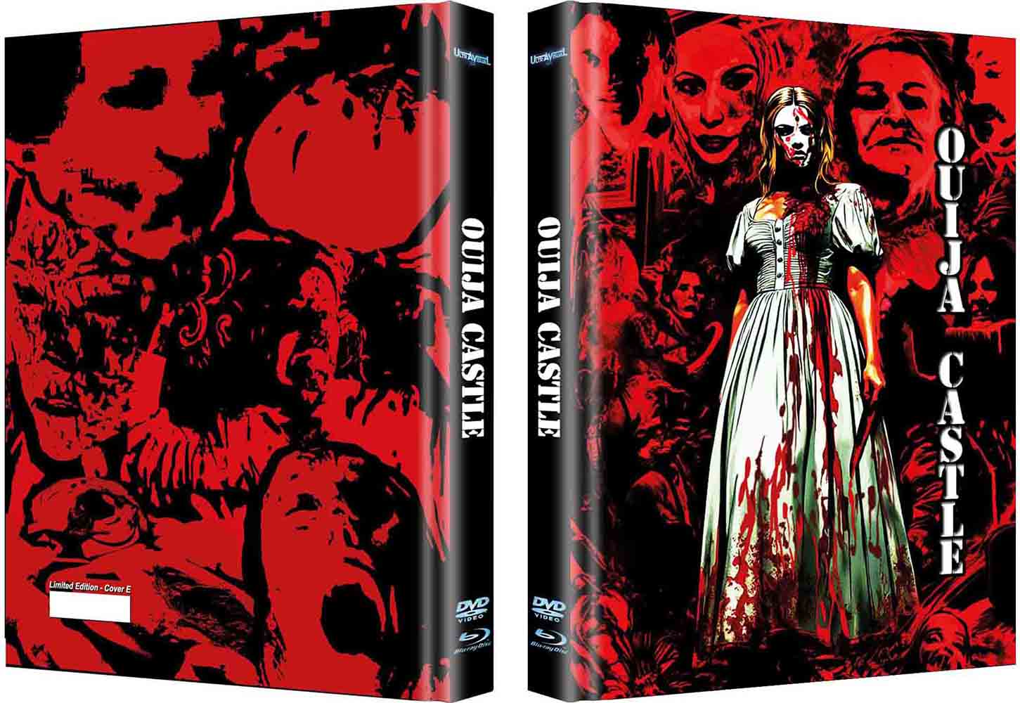 OUIJA CASTLE (Blu-Ray+DVD) - Cover E - Mediabook - Limited 100 Edition - Uncut