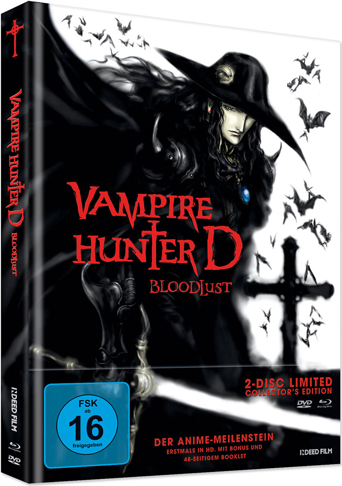 VAMPIRE HUNTER D: BLOODLUST (Blu-Ray+DVD) - Limited Mediabook Edition