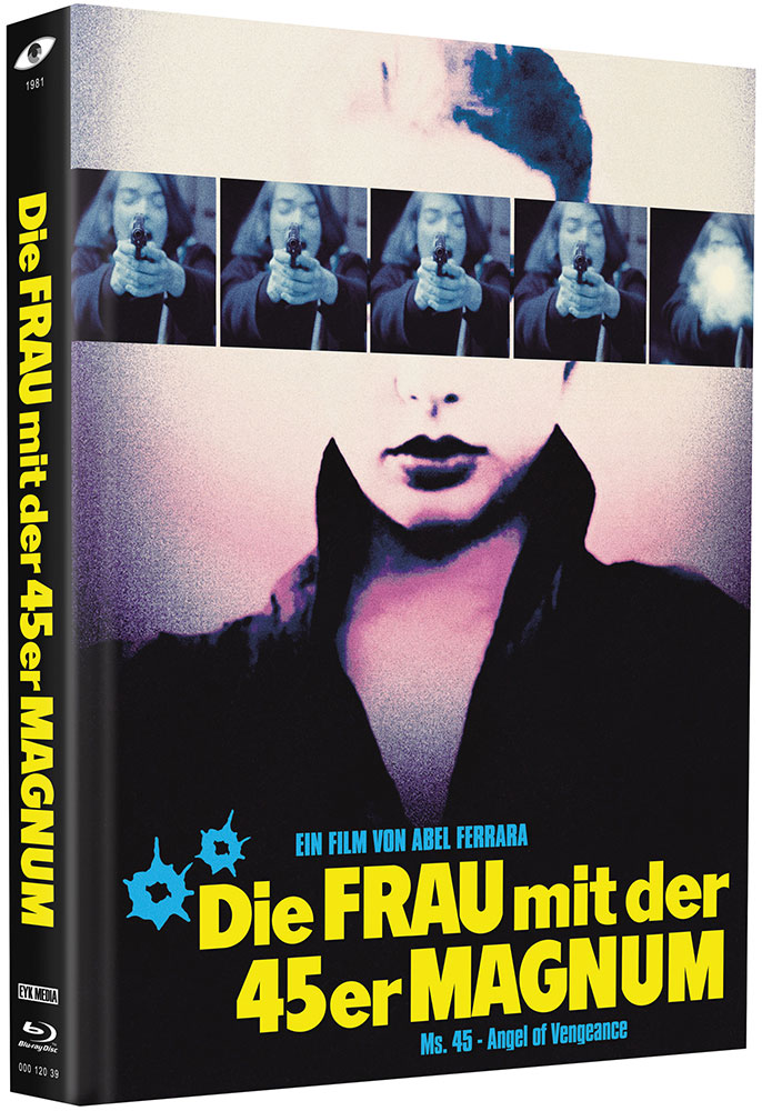 FRAU MIT DER 45er MAGNUM, DIE (Blu-Ray+DVD) - Cover B - Mediabook - Limited 250 Edition