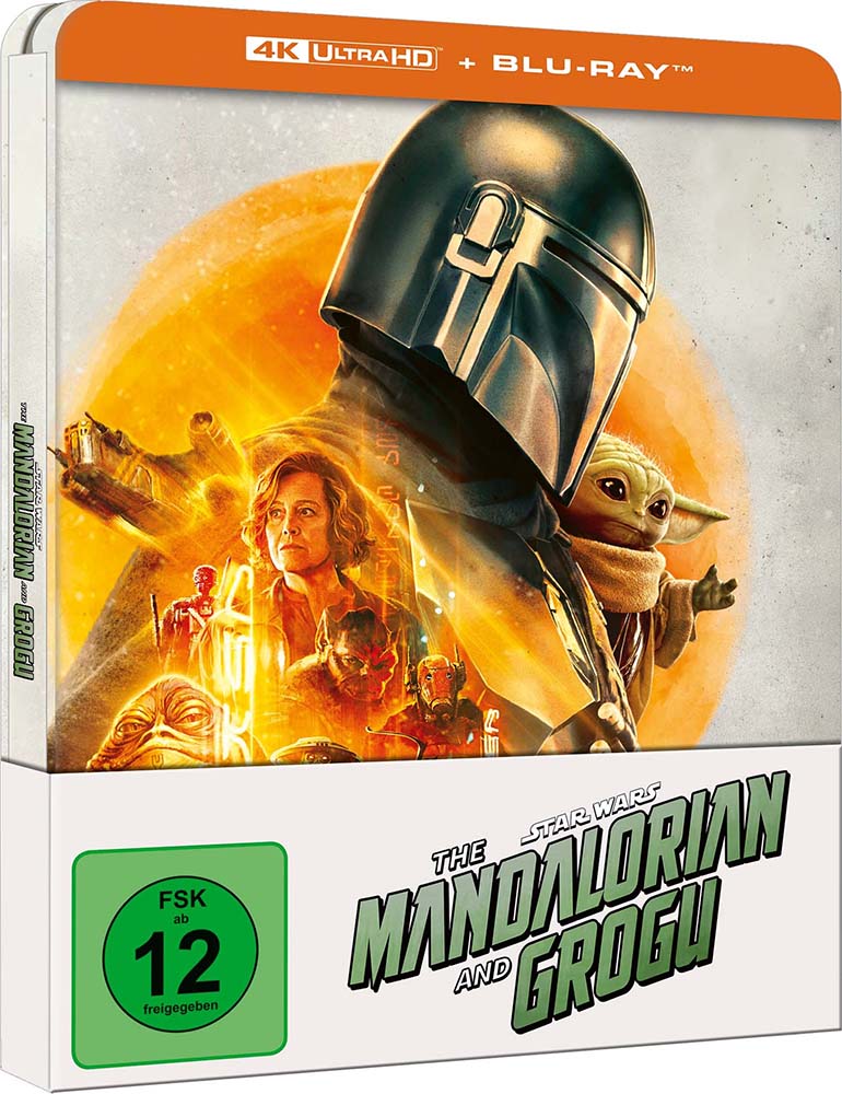 STAR WARS: THE MANDALORIAN AND GROGU (4K UHD+Blu-Ray) - SteelBook - Limited Edition