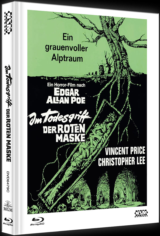 IM TODESGRIFF DER ROTEN MASKE (Blu-Ray+DVD) - Cover C - Mediabook - Limited 222 Edition