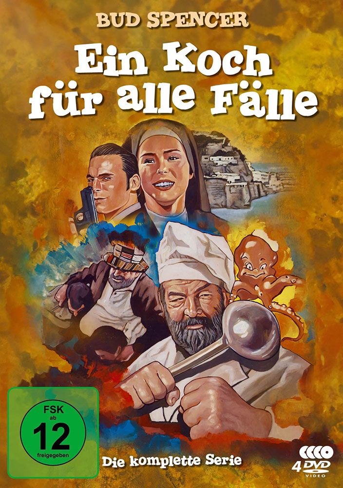 BUD SPENCER - EIN KOCH FÜR ALLE FÄLLE (4DVDs)