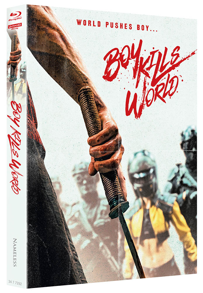 BOY KILLS WORLD (4K UHD+Blu-Ray) - Cover B - Mediabook - Limited 333 Edition