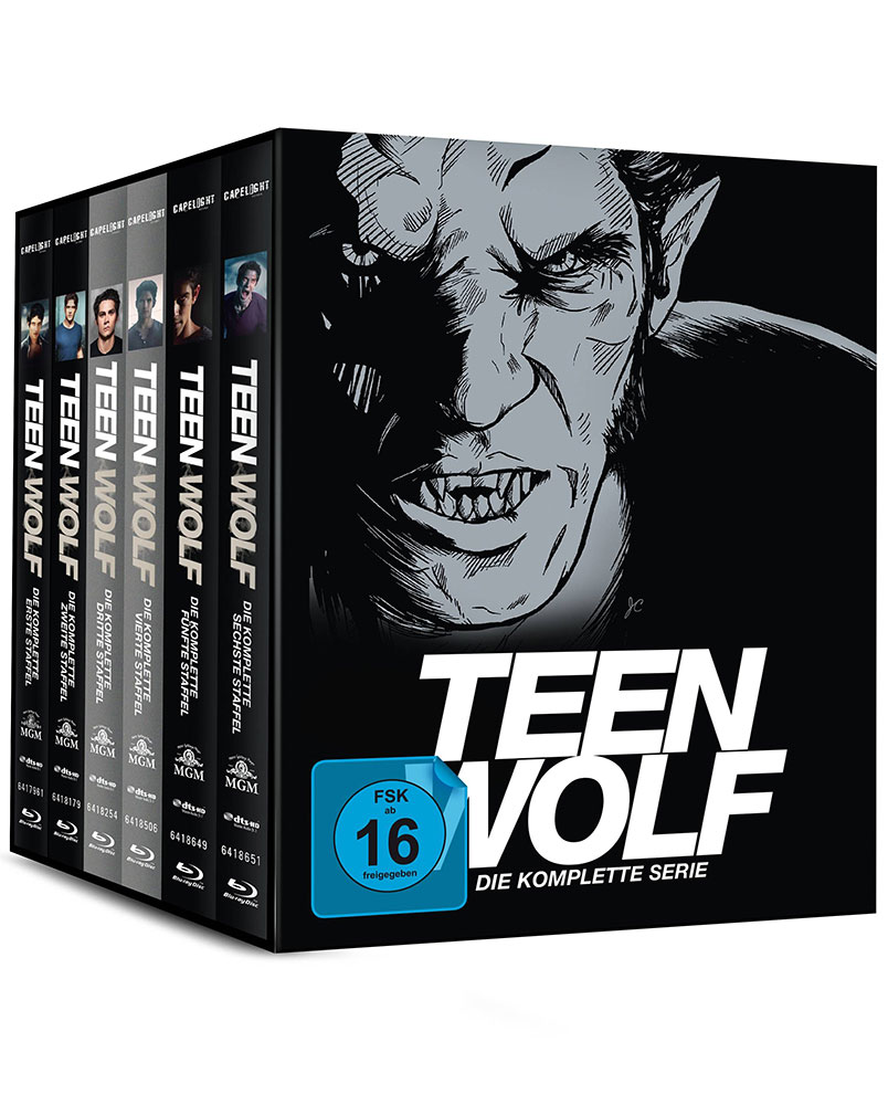 TEEN WOLF - Die komplette Serie (Blu-Ray) (25Discs)