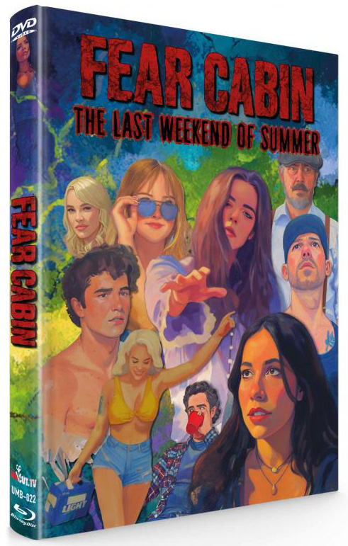 FEAR CABIN (Blu-Ray+DVD) - Cover D - Mediabook - Limited 66 Edition