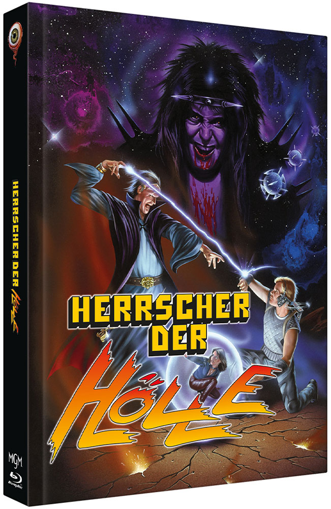 DUNGEONMASTER, THE (HERRSCHER DER HÖLLE) (Blu-Ray+DVD) - Cover A - Mediabook - Limited 444 Edition