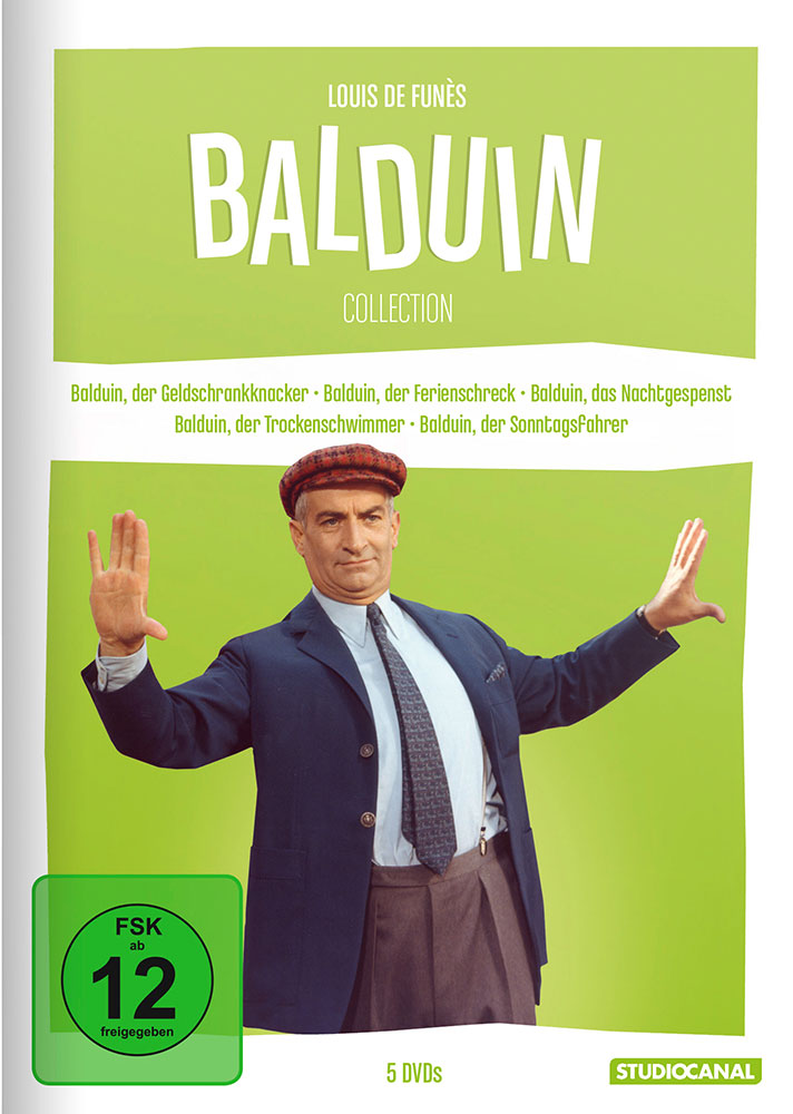 LOUIS DE FUNÈS - BALDUIN COLLECTION (5DVDs)