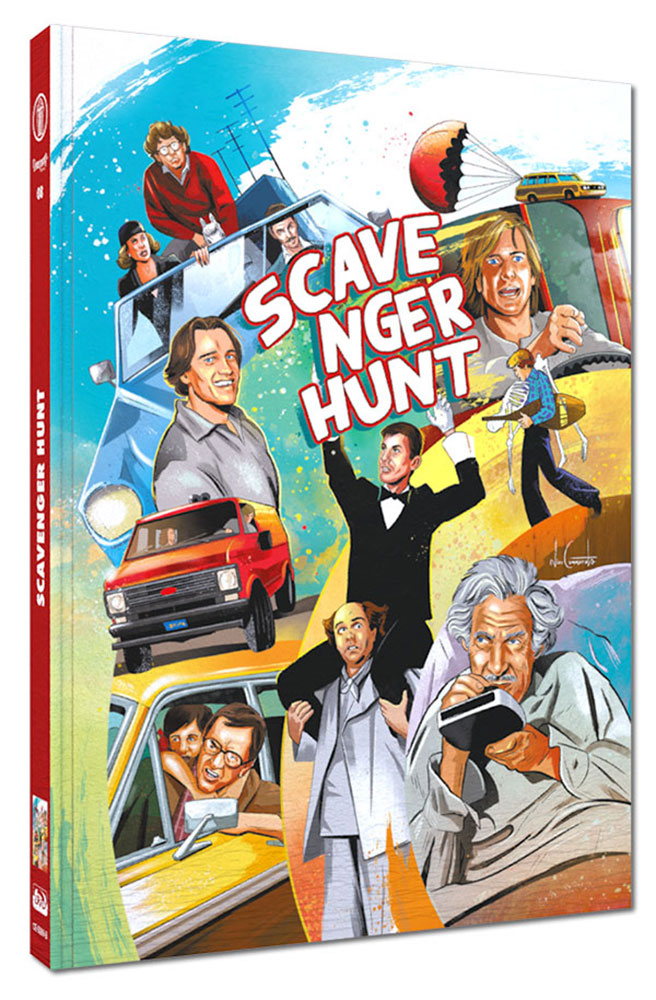 SCAVENGER HUNT - DIE TOTAL VERRÜCKTE SCHNITZELJAGD (Blu-Ray+DVD) - Cover B - Mediabook - Limited Edition