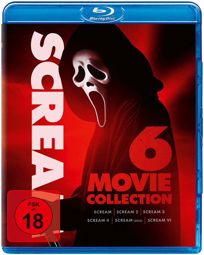 SCREAM - 6-MOVIE COLLECTION (Blu-Ray) (6Discs)