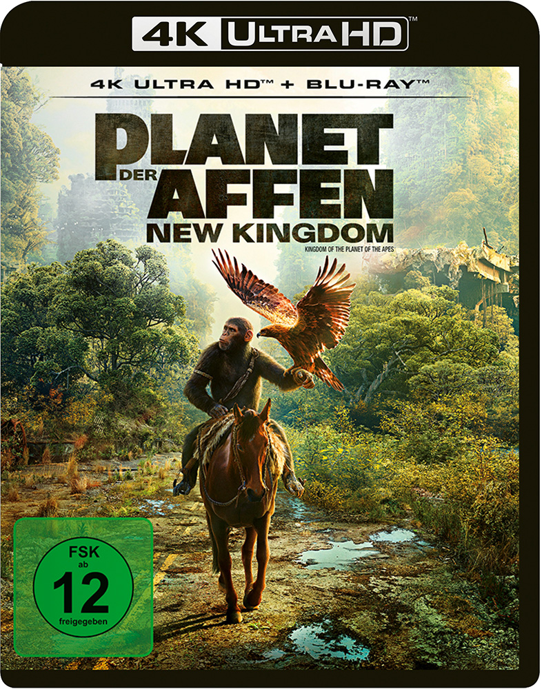 PLANET DER AFFEN: NEW KINGDOM  (4K UHD+Blu-Ray)