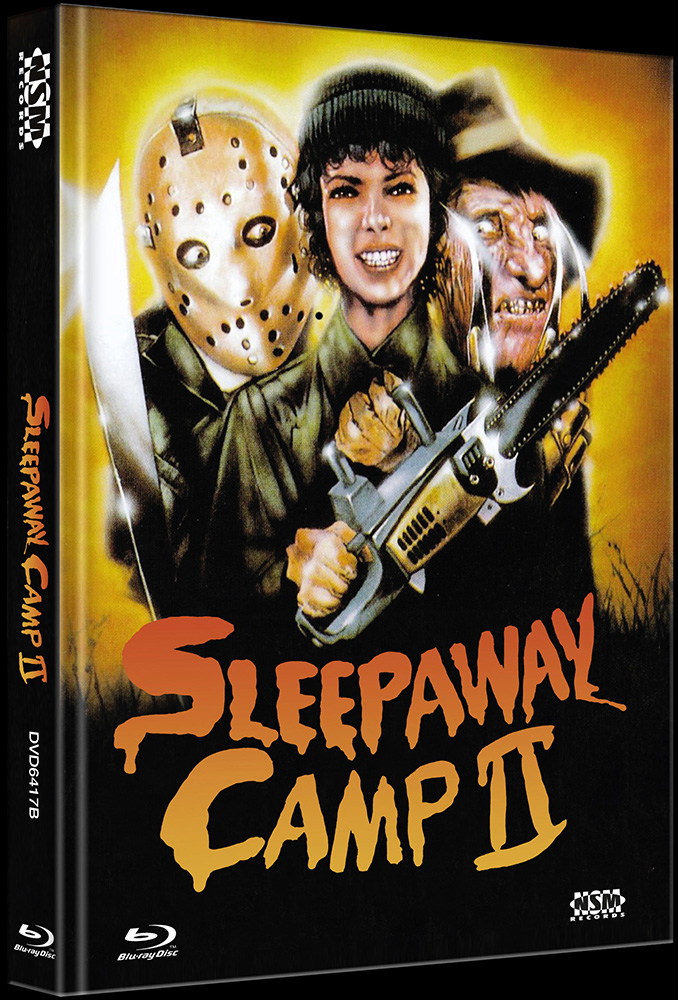 SLEEPAWAY CAMP 2 (Blu-Ray+DVD) - Cover B - Mediabook - B-Ware ohne Limitierungsnummer!