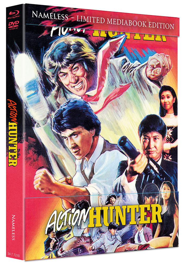 ACTION HUNTER (4K UHD+Blu-Ray) - Cover B - Mediabook - Limited 500 Edition