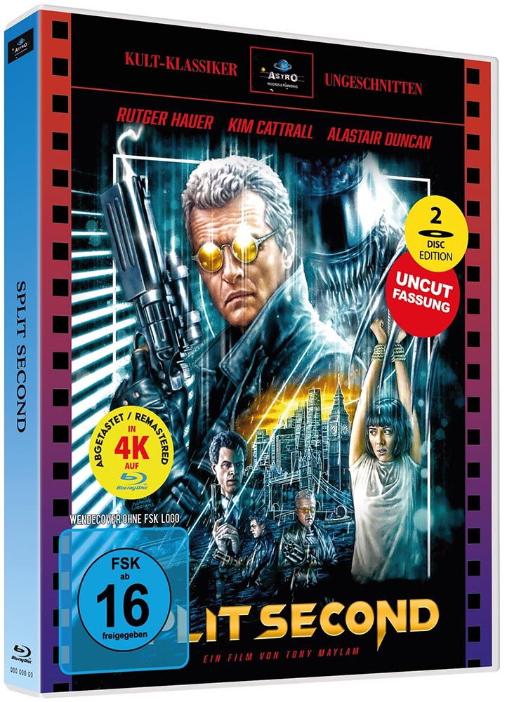 SPLIT SECOND (Blu-Ray) - Cover 1 - 4K Remastered - Limited 200 Edition