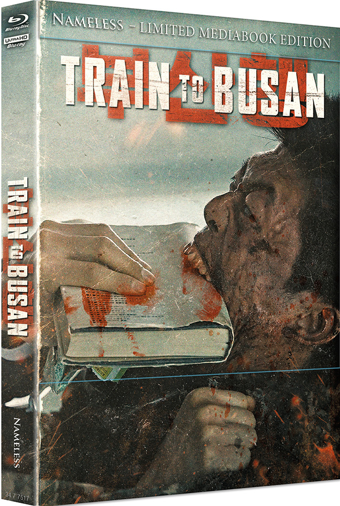 TRAIN TO BUSAN (4K UHD+2Blu-Rays) - Cover G - Mediabook - Limited 333 Edition