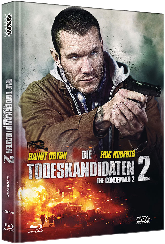 TODESKANDIDATEN 2, DIE - THE CONDEMNED 2 (Blu-Ray+DVD) - Cover A - Mediabook - Limited 555 Edition