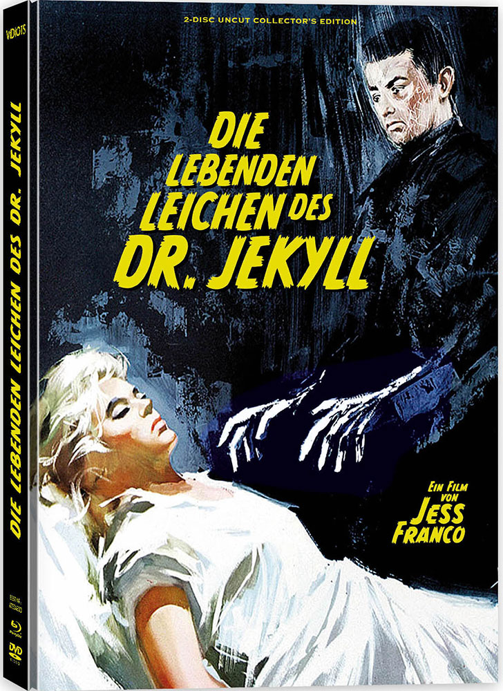 LEBENDEN LEICHEN DES DR. JEKYLL, DIE (Blu-Ray+DVD) - Cover A - Mediabook - Limited 222 Edition