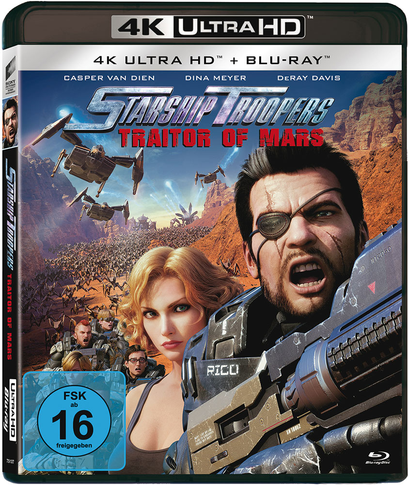 STARSHIP TROOPERS: TRAITOR OF MARS (4K UHD+Blu-Ray)