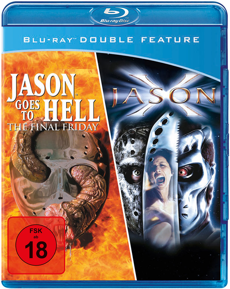 JASON GOES TO HELL & JASON X (Blu-Ray)