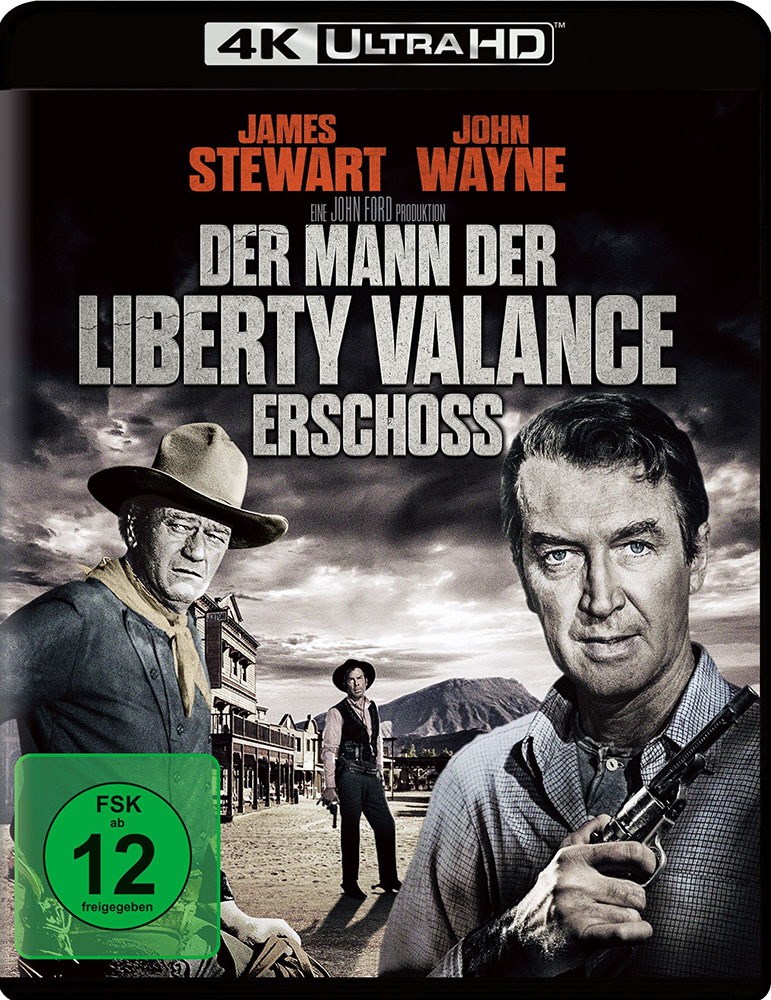 MANN, DER LIBERTY VALANCE ERSCHOSS, DER (s/w) (4K UHD+Blu-Ray) - Uncut