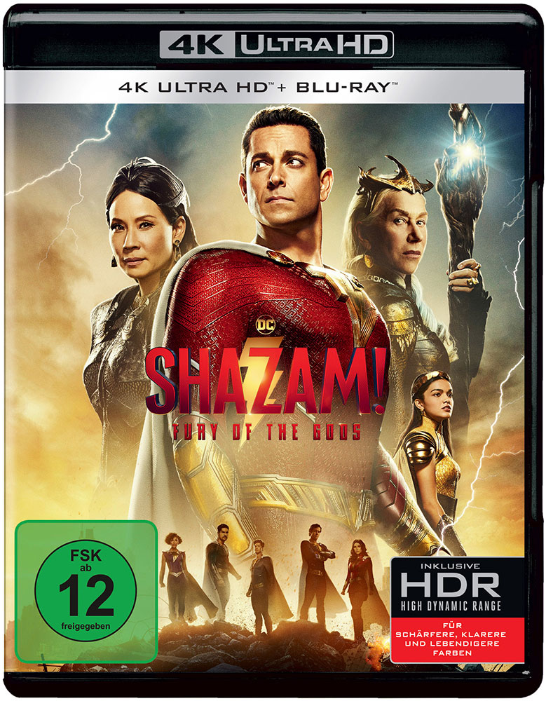 SHAZAM! - FURY OF THE GODS (4K UHD+Blu-Ray)