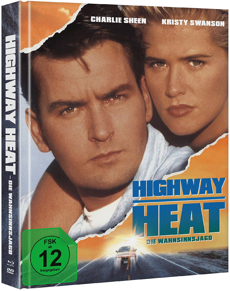 HIGHWAY HEAT - DIE WAHNSINNSJAGD (Blu-Ray+DVD) - Mediabook - Limited Edition