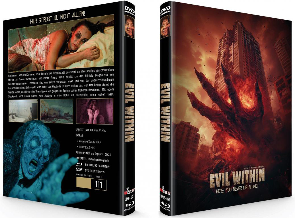 EVIL WITHIN (Blu-Ray+DVD) - Cover E - Mediabook - Limited 111 Edition