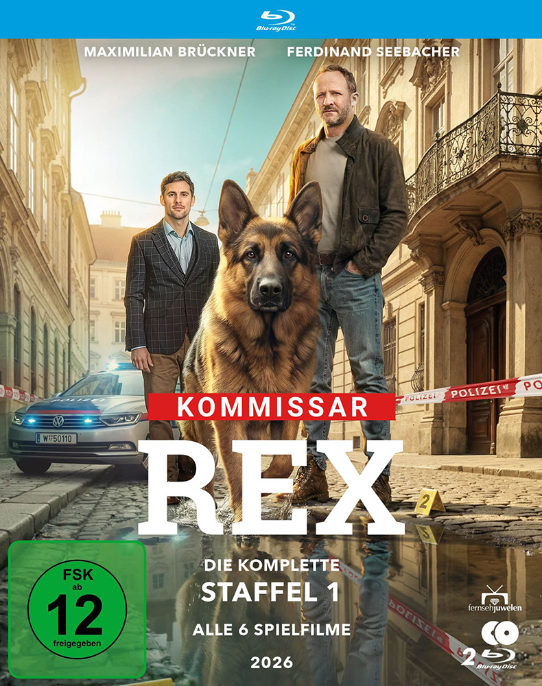 KOMMISSAR REX (2026) - Die komplette 1. Staffel (Blu-Ray) (2Discs)