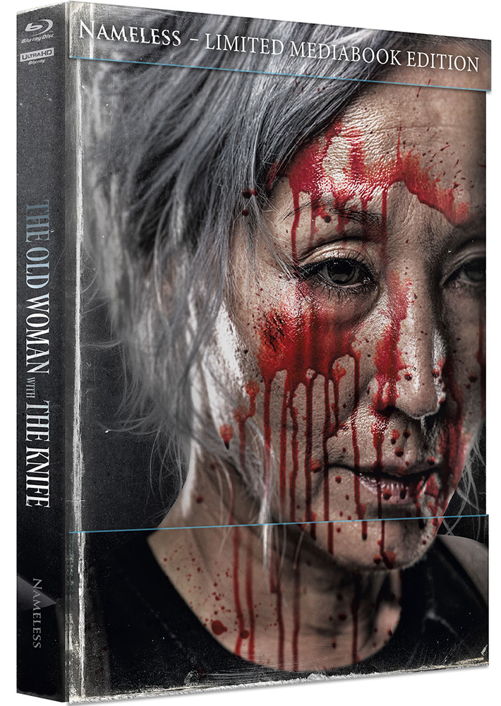 OLD WOMAN WITH THE KNIFE, THE (4K UHD+Blu-Ray) - Cover D - Mediabook - Limited 333 Edition