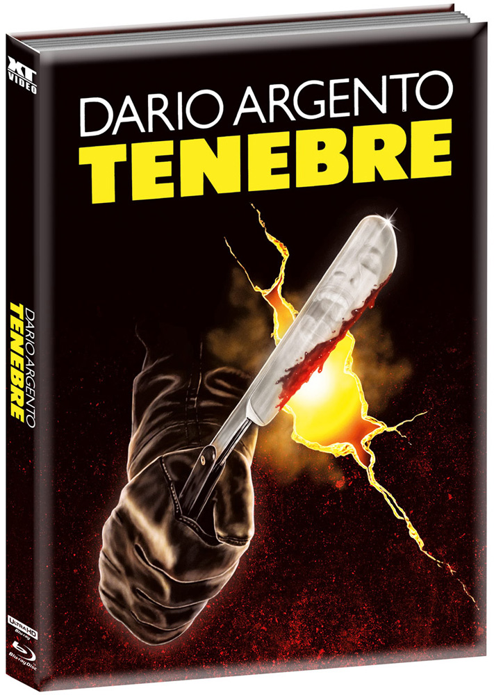 TENEBRE (4K UHD+Blu-Ray+DVD) - Cover 2 - Mediabook (Wattiert) - Limited 500 Edition - Uncut