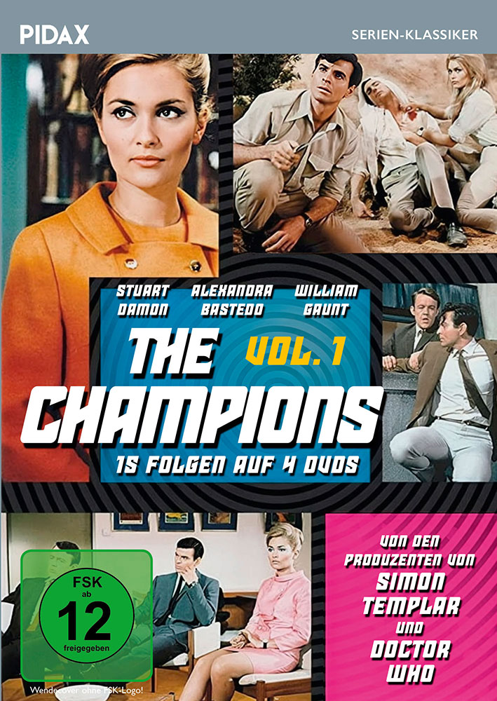 CHAMPIONS, THE - Volume 1 (4DVD)