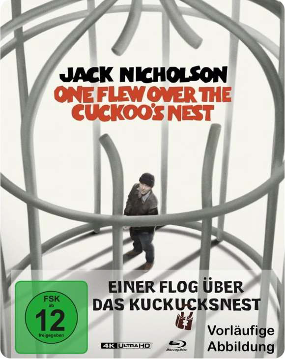 EINER FLOG ÜBER DAS KUCKUCKSNEST (4K UHD+Blu-Ray) - Limited SteelBook Edition