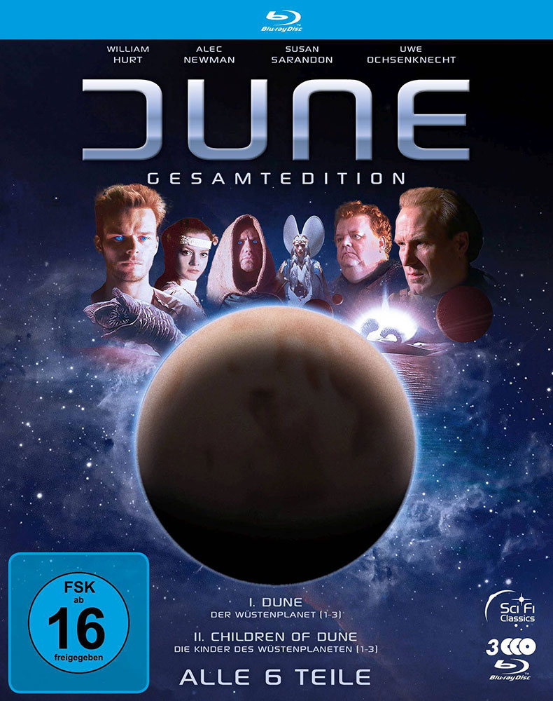 DUNE GESAMT EDITION (Blu-Ray) (3Discs) - Der Wüstenplanet (TV) & Children Of Dune