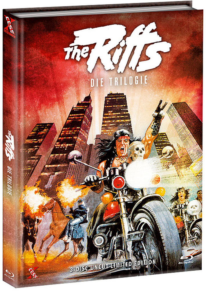 RIFFS 1-3, THE (Blu-Ray) (3Discs) - Cover A - Mediabook - Limited 666 Edition - Uncut