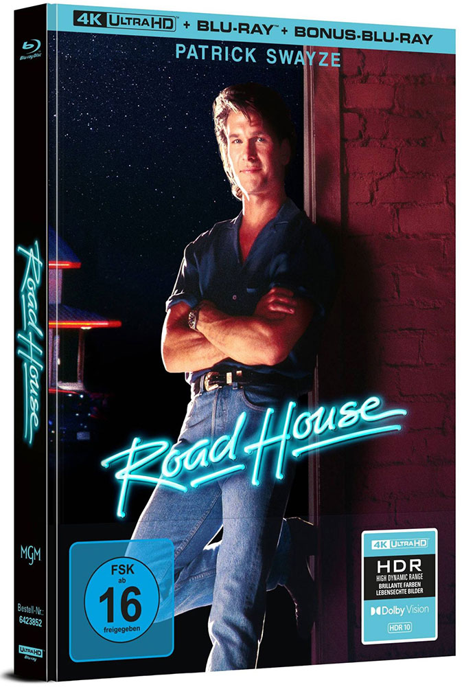 ROAD HOUSE (4K UHD+Blu-Ray) (3Discs) - Limited Mediabook Edition