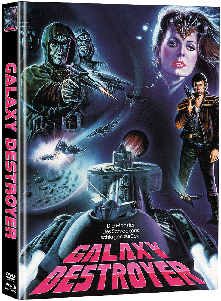 GALAXY DESTROYER (Blu-Ray+DVD) - Cover A - Mediabook - Limited 222 Edition
