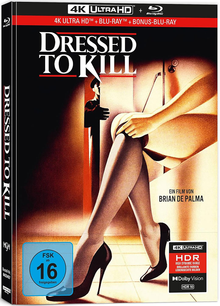 DRESSED TO KILL (4K UHD+2Blu-Ray) - Mediabook - Limited Edition