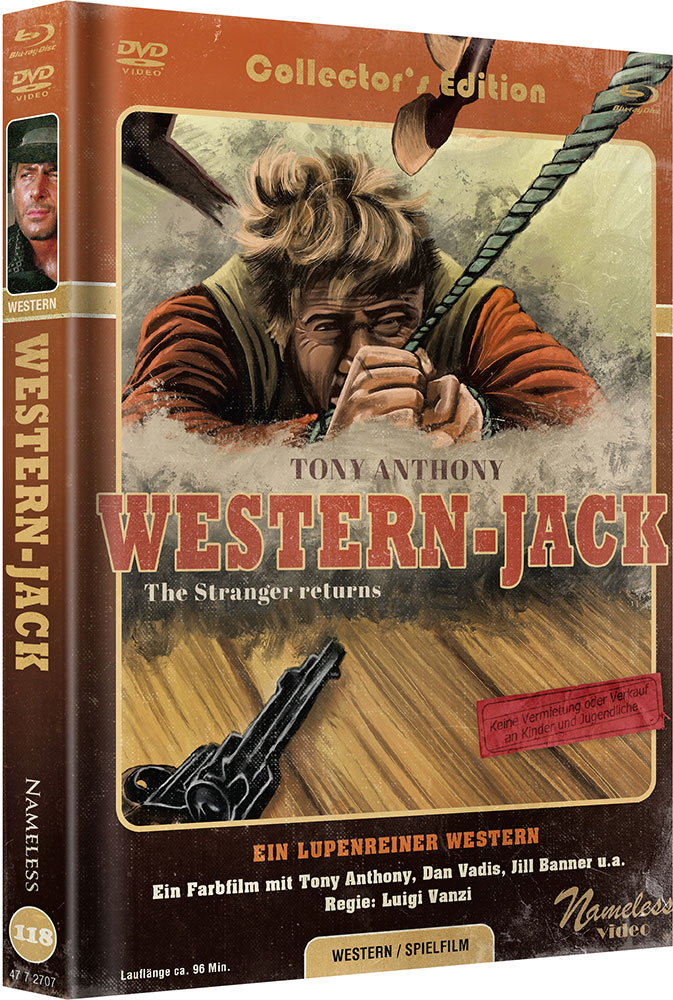 WESTERN JACK (Blu-Ray+DVD) - Cover C - Mediabook - Limited 333 Edition