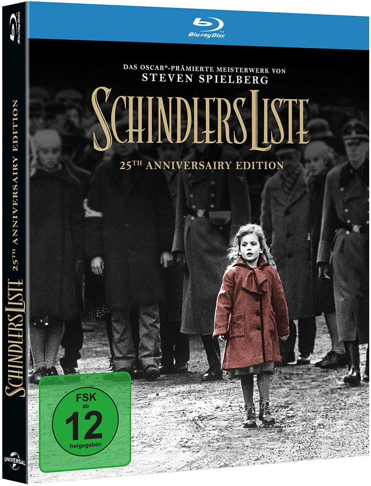 SCHINDLERS LISTE (Blu-Ray) - 25th Anniversary Edition