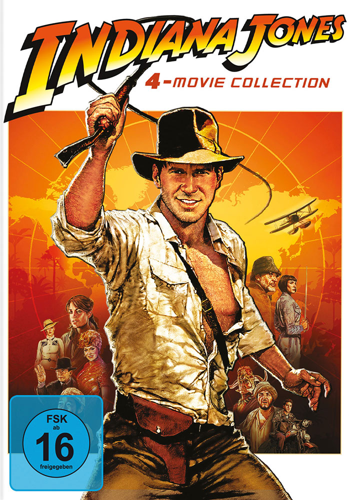 INDIANA JONES - 1-4 (4DVD)